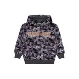 Civil Giant Rex Baskılı Kapşonlu Erkek Çocuk Sweatshirt, 6-7 Yaş, 19407185225W1, Antrasit, erkek-çocuk