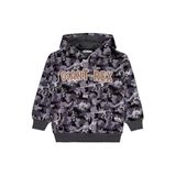 Civil Giant Rex Baskılı Kapşonlu Erkek Çocuk Sweatshirt, 8-9 Yaş, 19407185225W1, Antrasit, erkek-çocuk