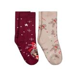 Civil Gift Deer Havlu Erkek Çocuk Soket Çorap 2'li, 7-8 Yaş, 09D83504425W1, Standart, erkek-çocuk