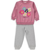 Civil Girls 2-5 Yaş Eşofman Takımı - Pembe - Soft Pembe - 4 - 5 Yaş