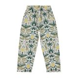 Civil Girls Ananas Desenli Kız Çocuk Pantolonu, Ekru, 9-10 Yaş