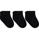 Civil Girls Basic Siyah 3'lü 3-11 Yaş Kız Çocuk Patik Çorap - Standart - 11 - 12 Yaş