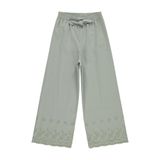 Civil Girls Beli Kemerli 10-13 Yaş Pantolon - Yeşil 10-11 Yaş