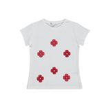 Civil Girls Çiçekli 4-9 Yaş Tişört - Kırık Beyaz 8-9 Yaş, 6-7 Yaş, 18330Y45526S1, Kırık Beyaz, Kız çocuk