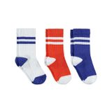 Civil Girls Civil Boys Renkli Basic 3 Lü Set 2 9 Yaş Soket Çorap - Standart 12-13 Yaş