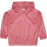 Civil Girls Civil Kız Çocuk 7-8 Yaş Pembe Kapüşonlu Sweatshirt Truvakar Kol Rahat Fit Tasarım - Gül Kurusu - Mint - 7 - 8 Yaş