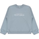 Civil Girls Civil Kız Çocuk Ballet Dancer Baskılı Sweatshirt | 2 Ip Uzun Kol | Okul Kreş ve Günlük Kullanım - Mavi - Mavi-3 - 12 - 13 Yaş
