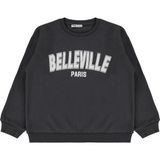 Civil Girls Civil Kız Çocuk Belleville Sweatshirt | 3 Ip Uzun Kol Bisiklet Yaka | Okul Kreş ve Günlük Kullanım - Gri - Mor - Antrasit - 13 - 14 Yaş
