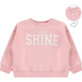 Civil Girls Civil Kız Çocuk Born To Shine Sweatshirt | 3 Ip Uzun Kol | Okul Kreş ve Günlük Kullanım - Pudra - Koyu Pudra - 3 - 4 Yaş
