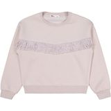 Civil Girls Civil Kız Çocuk Püsküllü Bej Sweatshirt 6-9 Yaş Uzun Kol Regular Fit Tasarım - Açık Bej - 8 - 9 Yaş