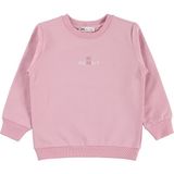 Civil Girls Civil Kız Çocuk Sweatshirt - Uzun Kollu Rahat Kalıp Düz Desenli Koyu Pembe 2-5 Yaş - Koyu Pembe - Siyah - 3 - 4 Yaş