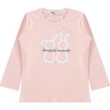 Civil Girls Civil Kız Çocuk Tavşan Baskılı Sweatshirt | Likralı Süprem Şardonlu | Okul Kreş ve Günlük Kullanım - Pudra - Koyu Pudra - 7 - 8 Yaş