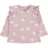 Civil Girls Civil Kız Çocuk Tavşan Desenli Sweatshirt | Likralı Süprem Şardonlu | Okul Kreş ve Günlük Kullanım - Lila - Leylak - Mor - 2 - 3 Yaş