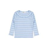 Civil Girls Çizgili 2-5 Yaş Sweatshirt -, 2-3 Yaş, 19330J47425W1, Mavi, kız-çocuk