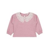 Civil Girls Çizgili 2-5 Yaş Sweatshirt - Pembe 2-3 Yaş