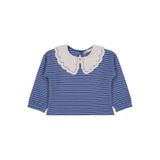 Civil Girls Çizgili 2-5 Yaş Sweatshirt - Yeşil 5-6 Yaş