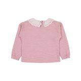 Civil Girls Çizgili 6-9 Yaş Sweatshirt - Pembe 9-10 Yaş
