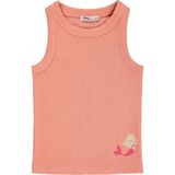 Civil Girls Denizkızı Baskılı Crop Atlet 6-9 Yaş Tişört - Pudra - Somon - 8 - 9 Yaş