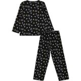 Civil Girls Dont Look Back Baskılı 6-9 Yaş Pijama Takımı - Siyah 9-10 Yaş