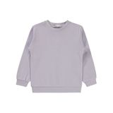 Civil Girls Düz 2-5 Yaş Sweatshirt - Lila 3-4 Yaş