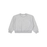 Civil Girls Düz 6-9 Yaş Sweatshirt - Gri, 7-8 Yaş, 19330J14925W1, Kar Melanj, kız-çocuk
