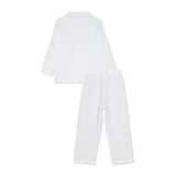 Civil Girls Düz Pijama Takımı, 11-12 Yaş, 22785927725W1-EKR-11, Ekru, Kız Çocuklar