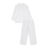 Civil Girls Düz Pijama Takımı, 12-13 Yaş, 22785927725W1-EKR-12, Ekru, Kız Çocuklar