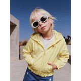 Civil Girls Etek Ucu Fırfırlı 6-9 Yaş Yağmurluk - Sarı 9-10 Yaş