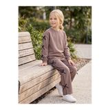 Civil Girls Fiyonklu 10-13 Yaş Eşofman Takımı - Bej