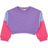 Civil Girls Good Vibes Only Baskılı 2-5 Yaş Sweatshirt - Lila - Mor - 5 - 6 Yaş