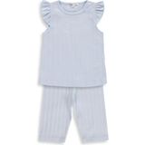 Civil Girls Kaprili 2-5 Yaş Pijama Takımı - Mavi - Açık Mavi - 2 - 3 Yaş