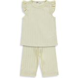Civil Girls Kaprili 2-5 Yaş Pijama Takımı - Sarı - 3 - 4 Yaş