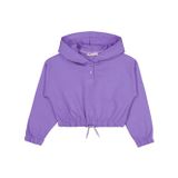 Civil Girls Kapşonlu 6-9 Yaş Sweatshirt - Lila 6-7 Yaş