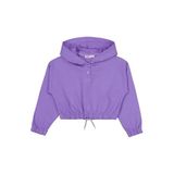Civil Girls Kapşonlu Sweatshirt Lila, 6-7 Yaş, 19L71215225W1-6, Mor, kız-çocuk