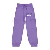 Civil Girls Kargo Cepli Kız Çocuk Eşofman Altı Lila 9-10 Yaş, 7-8 Yaş, 42L70172225W1, Mor, Kız Çocuklar