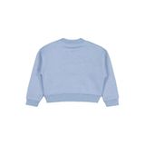 Civil Girls Kelebek Aksesuarlı Sweatshirt, 4-5 Yaş, 19L70222625W1-MVI-4, Mavi, kız-çocuk