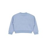 Civil Girls Kelebek Aksesuarlı Sweatshirt, 5-6 Yaş, 19L70222625W1-MVI-5, Mavi, kız-çocuk