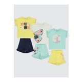 Civil Girls Kız Çocuk 3'lü Takım Set 2-5 Yaş Standart