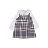 Civil Girls Kız Çocuk Bebe Yaka Elbise, 4-5 Yaş, 26140242525W1, Grimelanj, Kız Çocuklar