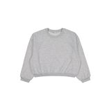 Civil Girls Kız Çocuk Düz Sweatshirt Gri 10-13 Yaş, 12-13 Yaş, 19330J14925W2, Kar Melanj, kız-çocuk