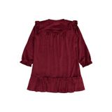 Civil Girls Kız Çocuk Elbise, 8-9 Yaş, 26330J54625W2, Bordo, Kız Çocuklar