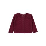 Civil Girls Kız Çocuk Gizli Çıtçıtlı Hırka, 6-7 Yaş, 39330J53925W2, Kırmızı, Kız Çocuklar