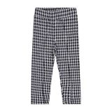Civil Girls Kız Çocuk Kazayağı Desen Tayt, 2-3 Yaş, 41L79251025W1, Siyah, kız-çocuk