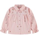 Civil Girls Kız Çocuk Lale Nakışlı 2-5 Yaş Gömlek - Pembe - Pembe - 2 - 3 Yaş