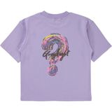 Civil Girls Kız Çocuk Oversize Tişört 6-9 Yaş Lila - 6 - 7 Yaş