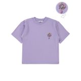 Civil Girls Kız Çocuk Oversize Tişört 6-9 Yaş Lila