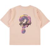 Civil Girls Kız Çocuk Oversize Tişört 6-9 Yaş Pudra - 7 - 8 Yaş