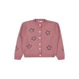 Civil Girls Kız Çocuk Pullu Yıldız Nakışlı Hırka, 9-10 Yaş, 39U53355225W2, Pembe, Kız Çocuklar