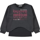 Civil Girls Kız Çocuk Sweatshirt 10-13 Yaş Açık Füme - 13 - 14 Yaş