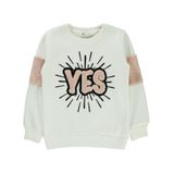 Civil Girls Kız Çocuk Sweatshirt 10-13 Yaş Ekru-13-14 Yaş